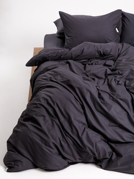 Изображение товара Комплект постельного белья Ночь нежна Графит Стандарт сем 50x70 / 812