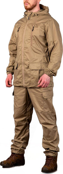 Изображение товара Костюм для охоты и рыбалки Taygerr Скиф мини-Рип-Стоп/Беж Лето (р.56-58/182-188)