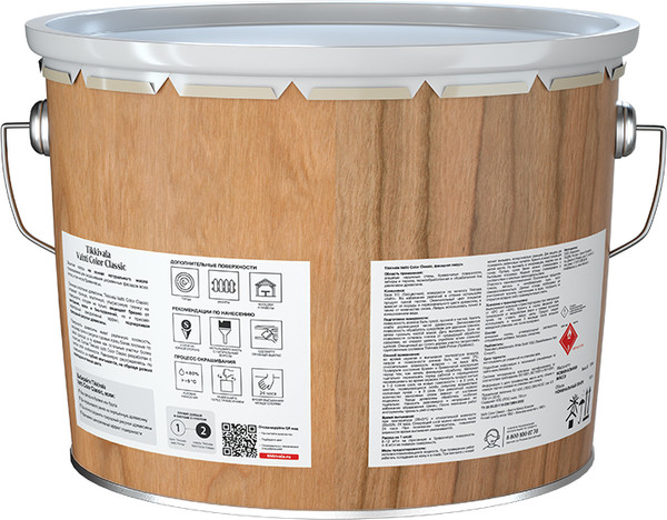 Изображение товара Лазурь для древесины Tikkivala Valtti Color Classic EC (9л)