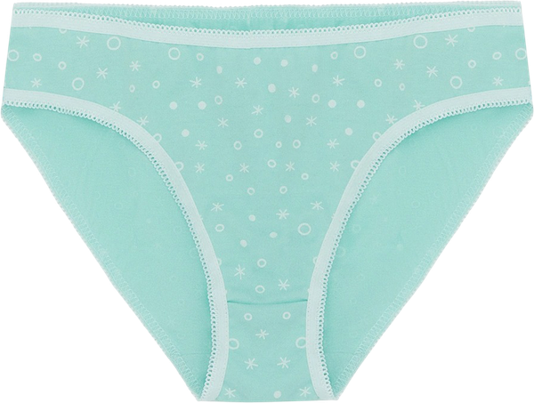 Изображение товара Трусы детские Mark Formelle 417703 (р.116/122-60, белые снежинки)