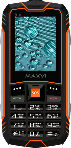 Изображение товара Мобильный телефон Maxvi R10 (оранжевый)