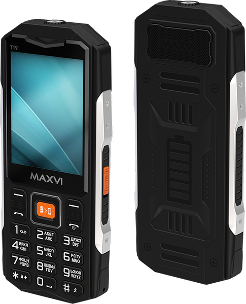 Изображение товара Мобильный телефон Maxvi T19 (черный)