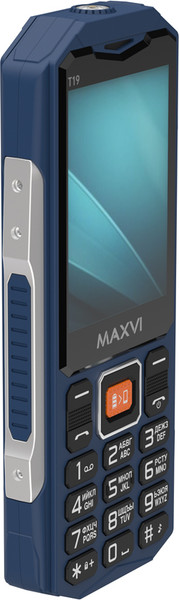 Изображение товара Мобильный телефон Maxvi T19 (синий)