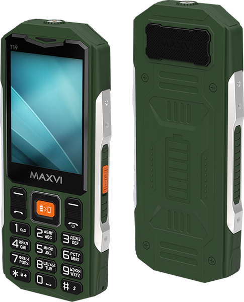 Изображение товара Мобильный телефон Maxvi T19 (зеленый)