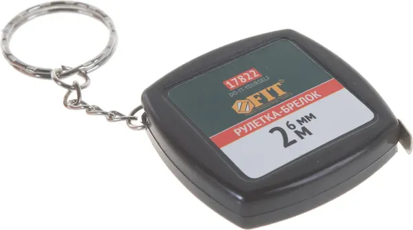 Изображение товара Рулетка FIT 17822 (2м, черный)