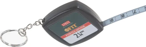 Изображение товара Рулетка FIT 17822 (2м, черный)
