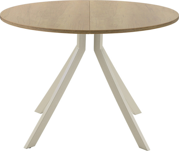 Изображение товара Обеденный стол AMC Elite Е18(900) D1 (бежевый/дуб небраска натур)