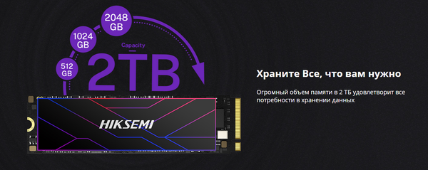 Изображение товара SSD диск Hiksemi Future Eco 512GB