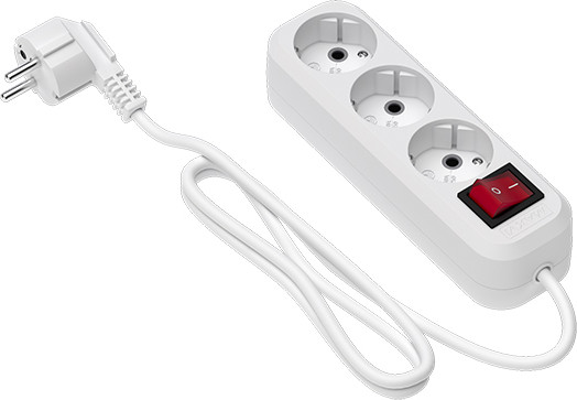 Изображение товара Удлинитель Maxvi PS-415 (1.5м, белый)