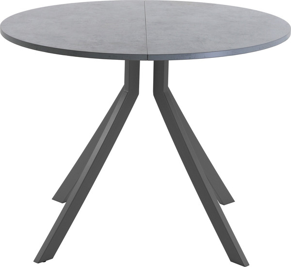 Изображение товара Обеденный стол AMC Elite Е18(900) D1 (графит/бетон чикаго светло-серый)