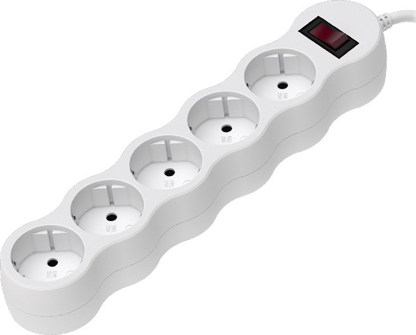 Изображение товара Сетевой фильтр Maxvi SP-218 (1,8м, белый)