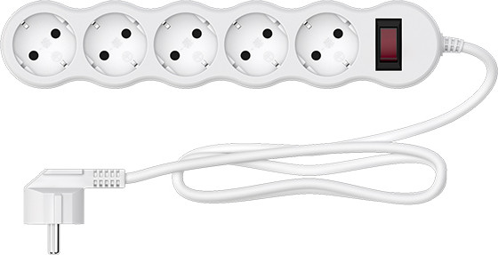 Изображение товара Сетевой фильтр Maxvi SP-230 (3м, белый)