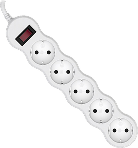 Изображение товара Сетевой фильтр Maxvi SP-230 (3м, белый)