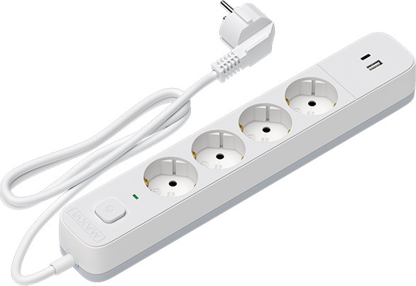 Изображение товара Сетевой фильтр Maxvi SP-318AC (1.8м, белый)