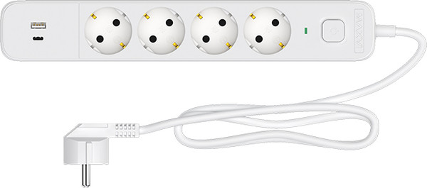 Изображение товара Сетевой фильтр Maxvi SP-318AC (1.8м, белый)