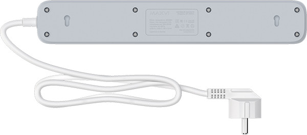 Изображение товара Сетевой фильтр Maxvi SP-318AC (1.8м, белый)