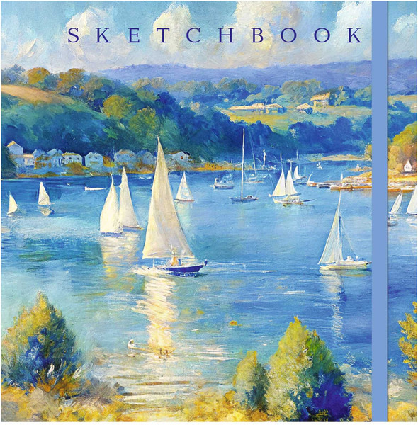 Изображение товара Скетчбук Listoff Парусная регата / СК805552 (80л)