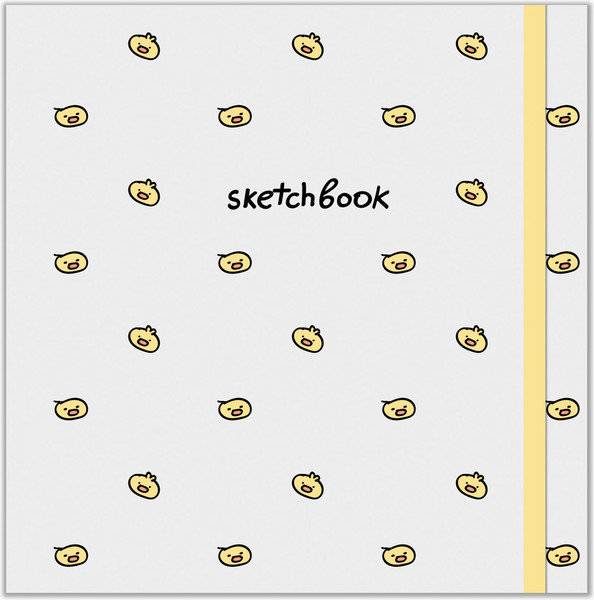 Изображение товара Скетчбук Listoff Цыплята / СК805553 (80л)