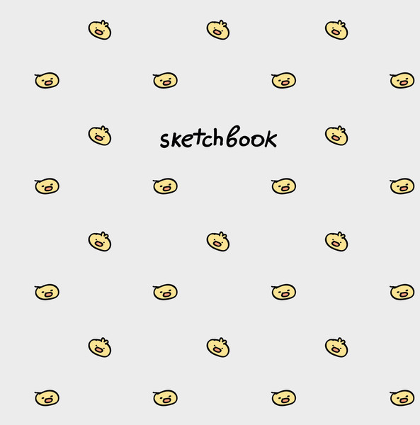 Изображение товара Скетчбук Listoff Цыплята / СК805553 (80л)