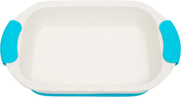 Изображение товара Форма для запекания JEWEL ПП00037-08 (34.5см, с силиконовыми ручками)