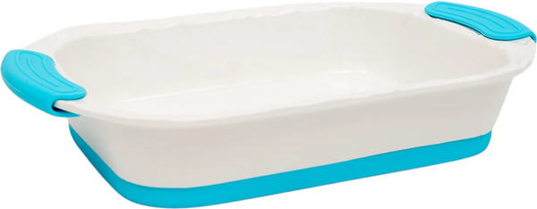 Изображение товара Форма для запекания JEWEL ПП00037-08 (34.5см, с силиконовыми ручками)