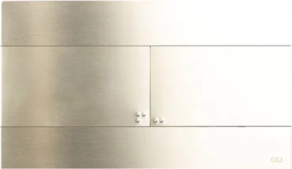 Изображение товара Кнопка для инсталляции Oli Slim Inox 888561 (белое золото)