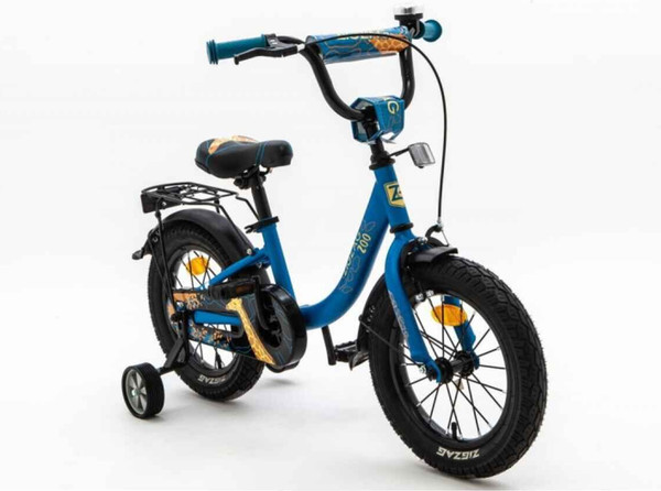 Изображение товара Детский велосипед ZigZag Zoo / ZG-1483 (бирюзовый, разобранный, в коробке)