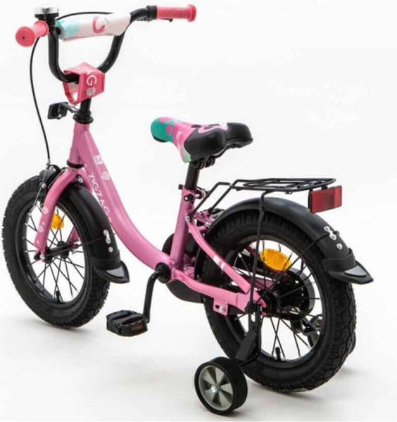 Изображение товара Детский велосипед ZigZag Zoo / ZG-1482 (розовый, разобранный, в коробке)