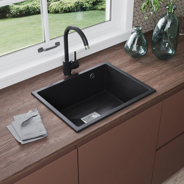 Изображение товара Мойка кухонная Polygran Blade 500 (космос)