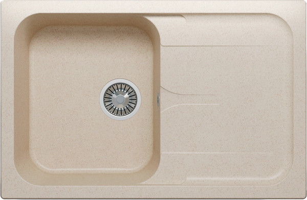 Изображение товара Мойка кухонная Polygran Alto 780 (кремовый)