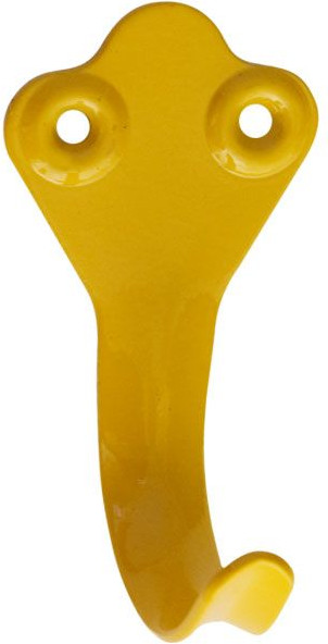 Изображение товара Крючок для одежды Нора-М 1 рожк.№2 (желтый)