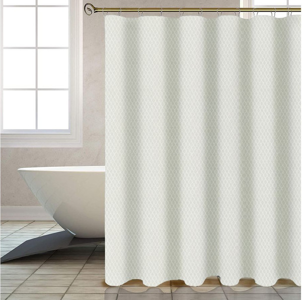 Изображение товара Шторка-занавеска для ванны Perfecto Linea Harmony / 36-118116 (жемчужно-белый)