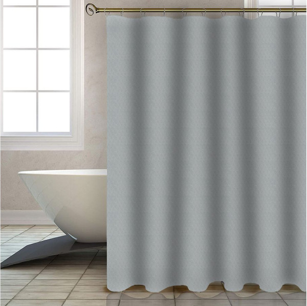 Изображение товара Шторка-занавеска для ванны Perfecto Linea Harmony / 36-118119 (жемчужно-серый)