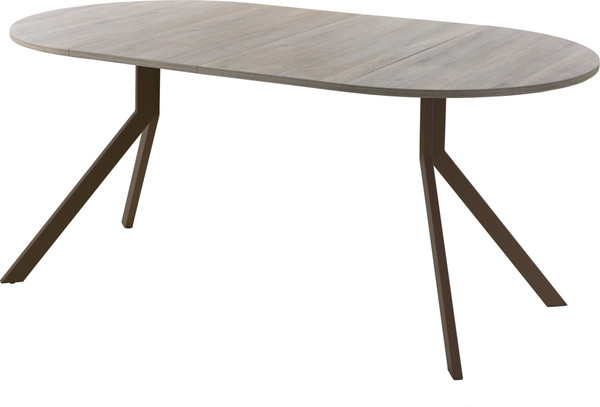 Изображение товара Обеденный стол AMC Elite Е18(800) D1 (коричневый/дуб уайт-ривер песочно-бежевый)