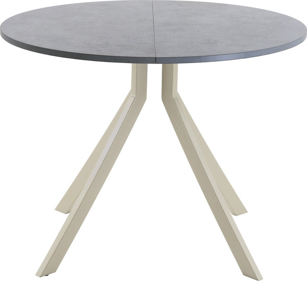 Изображение товара Обеденный стол AMC Elite Е18(800) D1 (бежевый/бетон чикаго светло-серый)