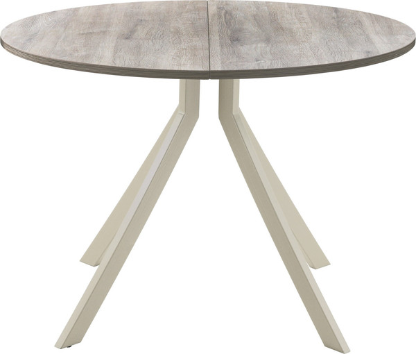 Изображение товара Обеденный стол AMC Elite Е18(800) D1 (бежевый/дуб уайт-ривер песочно-бежевый)