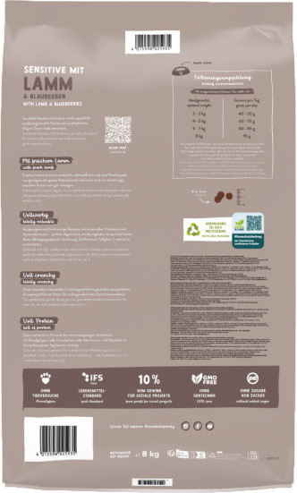 Изображение товара Сухой корм для кошек Bosch Petfood Sanabelle Sensitive Lamb (8кг)