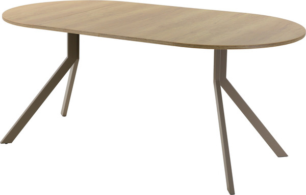 Изображение товара Обеденный стол AMC Elite Е18(800) D1 (капучино/дуб небраска натур)