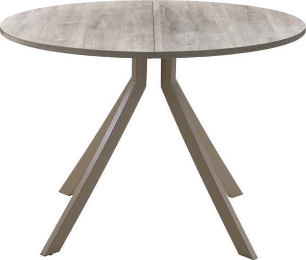 Изображение товара Обеденный стол AMC Elite Е18(800) D1 (капучино/дуб уайт-ривер песочно-бежевый)