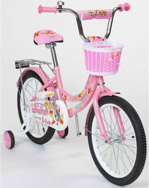 Изображение товара Детский велосипед ZigZag Foris 18 / ZG-1825 (розовый, разобранный, в коробке)