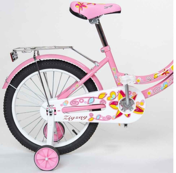 Изображение товара Детский велосипед ZigZag Foris 18 / ZG-1825 (розовый, разобранный, в коробке)