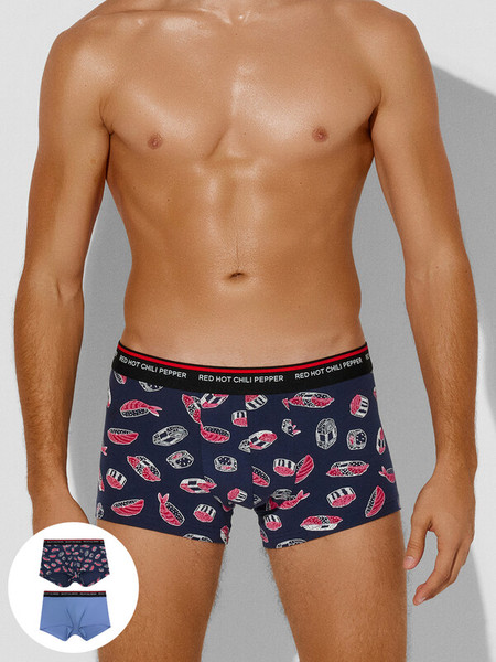 Изображение товара Комплект мужских трусов Mark Formelle 411215-2 (р.94-104, синий туман/суши на море)