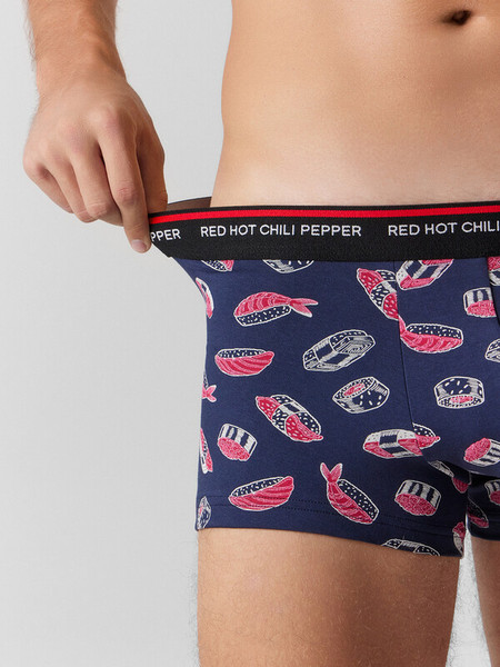 Изображение товара Комплект мужских трусов Mark Formelle 411215-2 (р.98-108, синий туман/суши на море)