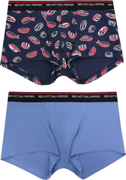 Изображение товара Комплект мужских трусов Mark Formelle 411215-2 (р.98-108, синий туман/суши на море)