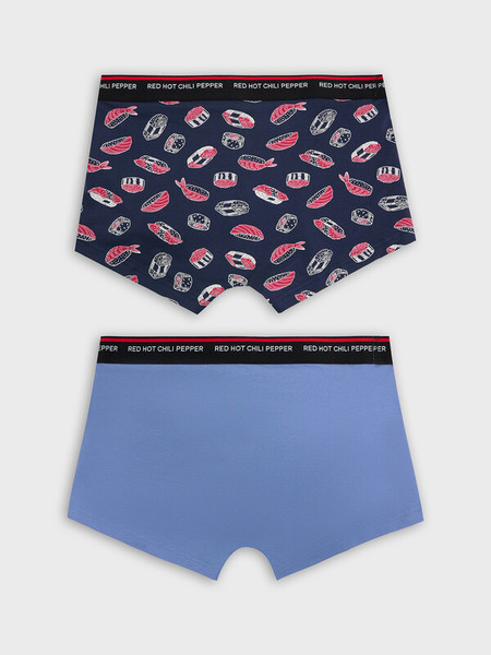 Изображение товара Комплект мужских трусов Mark Formelle 411215-2 (р.102-112, синий туман/суши на море)