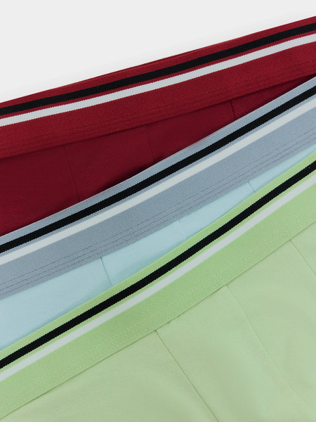 Изображение товара Комплект мужских трусов Mark Formelle 411215-3 (р.82-92, зеленая дымка/голубой/вино)