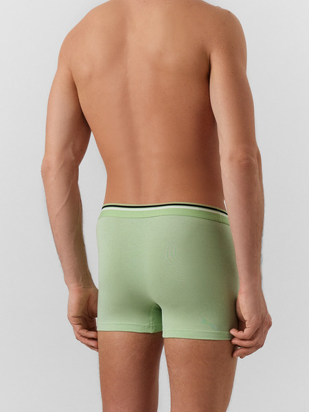 Изображение товара Комплект мужских трусов Mark Formelle 411215-3 (р.94-104, зеленая дымка/голубой/вино)