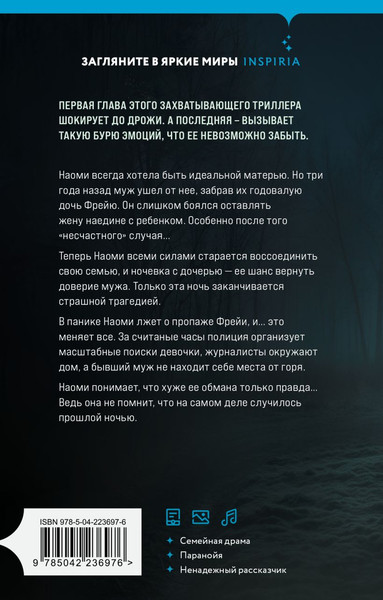 Изображение товара Художественная книга Inspiria Что случилось прошлой ночью, мягкая обложка (Миддлтон Лия)