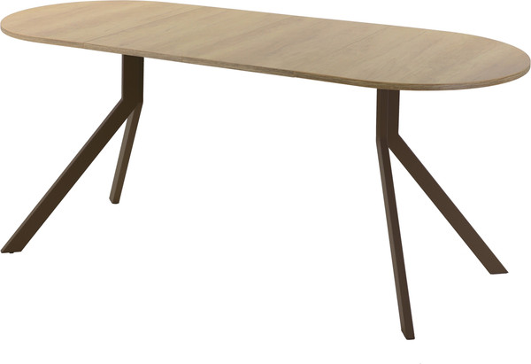 Изображение товара Обеденный стол AMC Elite Е18(1100) D3 (коричневый/дуб небраска натур)