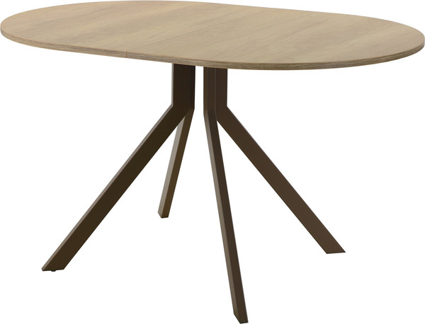 Изображение товара Обеденный стол AMC Elite Е18(1100) D3 (коричневый/дуб небраска натур)